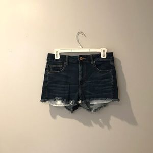 American eagle super stretch denim shorts